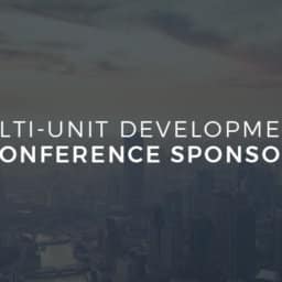 Multi Unit Development Conference Sponsor